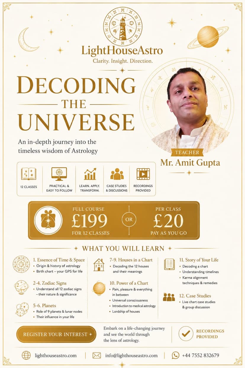 Decoding the Universe Course Flyer